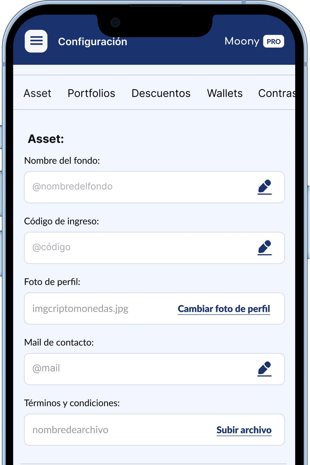 Customizá tus necesidades