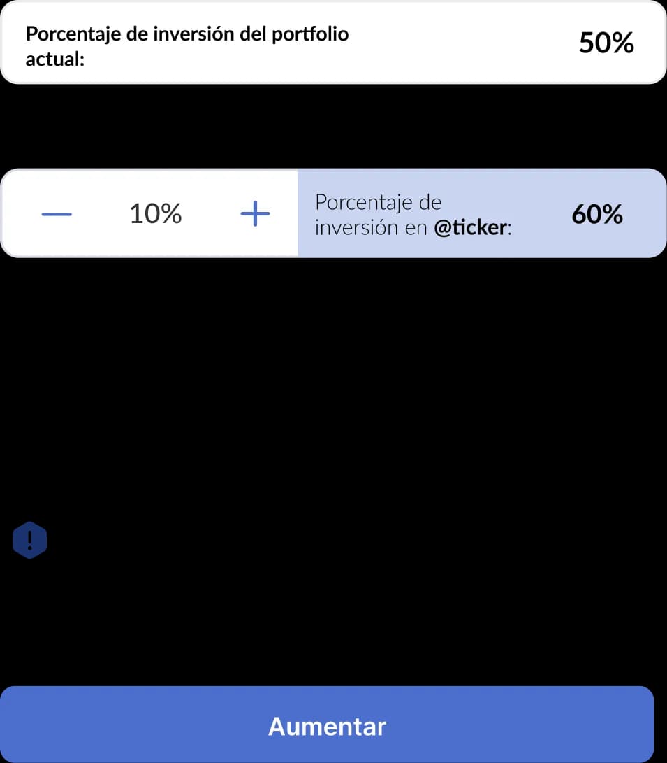 Gestioná tus posiciones